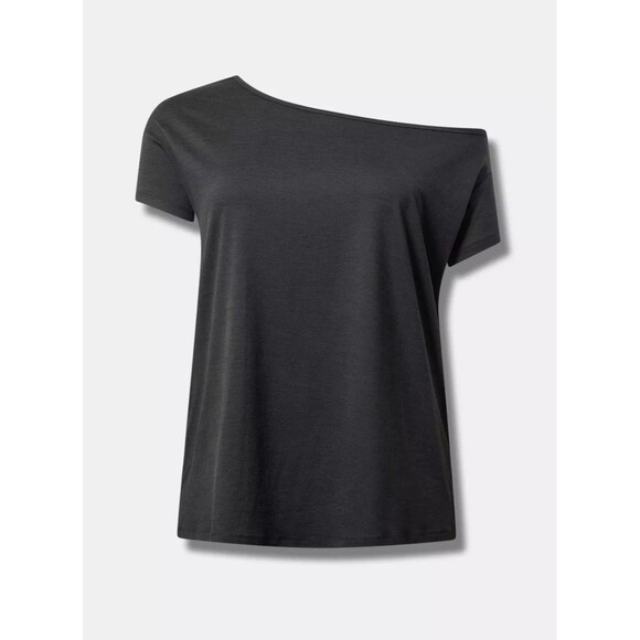 NWT Torrid Super Soft Performance Jersey Off The Shoulder Active Tee 3X / 22-24 - Picture 1 of 5